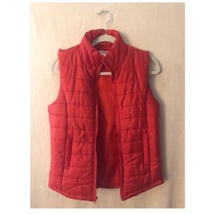 Red Puffer Vest
